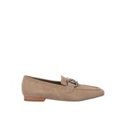 Metal Stirrup Loafer Alma EN Pena , Beige , Dames