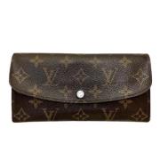 Pre-owned Canvas wallets Louis Vuitton Vintage , Brown , Dames