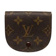 Pre-owned Canvas wallets Louis Vuitton Vintage , Brown , Dames