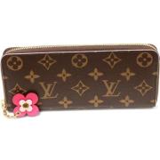 Pre-owned Canvas wallets Louis Vuitton Vintage , Brown , Dames