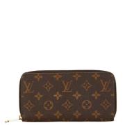 Pre-owned Canvas wallets Louis Vuitton Vintage , Brown , Dames