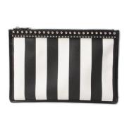 Pre-owned Canvas clutches Givenchy Pre-owned , Black , Dames