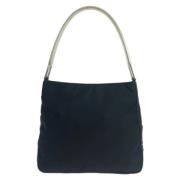 Pre-owned Canvas prada-bags Prada Vintage , Black , Dames