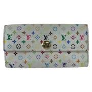 Pre-owned Canvas wallets Louis Vuitton Vintage , Multicolor , Dames