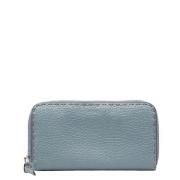 Pre-owned Leather wallets Fendi Vintage , Blue , Dames