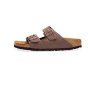 Sandals Arizona Birko-Flor Birkenstock , Brown , Heren