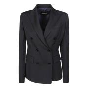 Dubbelborstige Blazer Dondup , Blue , Dames