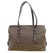 Pre-owned Canvas louis-vuitton-bags Louis Vuitton Vintage , Brown , Da...