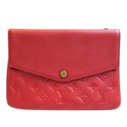 Pre-owned Leather louis-vuitton-bags Louis Vuitton Vintage , Red , Dam...