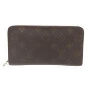 Pre-owned Canvas wallets Louis Vuitton Vintage , Brown , Dames