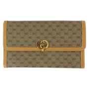 Pre-owned Canvas wallets Gucci Vintage , Brown , Heren