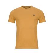 Heren T-shirt Dun-River Crew Timberland , Beige , Heren