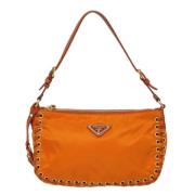 Pre-owned Fabric prada-bags Prada Vintage , Orange , Dames