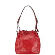 Pre-owned Leather louis-vuitton-bags Louis Vuitton Vintage , Red , Dam...