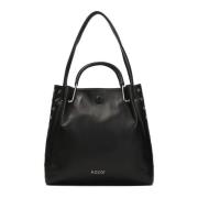 Grote tas met dubbele handvatten Kazar , Black , Dames