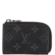 Pre-owned Canvas wallets Louis Vuitton Vintage , Black , Dames