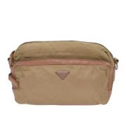 Pre-owned Fabric prada-bags Prada Vintage , Beige , Dames