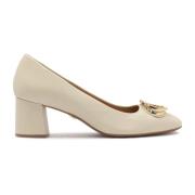 Crème pumps met comfortabele inlegzool Kazar , Beige , Dames