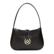 Kleine monogram baguette handtas Kazar , Black , Dames