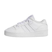 Lage Sneakers Wit/Grijs Adidas , White , Dames