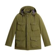 Groene Parka Jas voor Mannen Woolrich , Green , Heren