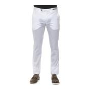 Super Slim Herenbroek - Knoop- en Ritssluiting PT Torino , White , Her...