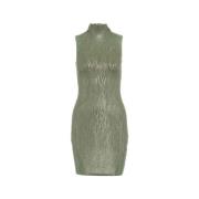 Groene Jurk Aw24 Handwas Akep , Green , Dames