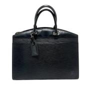 Pre-owned Leather louis-vuitton-bags Louis Vuitton Vintage , Black , D...