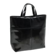 Pre-owned Leather handbags Gucci Vintage , Black , Dames