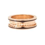 Pre-owned Rose Gold rings Bvlgari Vintage , Pink , Dames