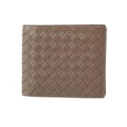 Pre-owned Leather wallets Bottega Veneta Vintage , Green , Heren