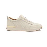 Dames witte en beige sneakers Kazar , White , Dames