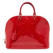 Pre-owned Leather louis-vuitton-bags Louis Vuitton Vintage , Red , Dam...