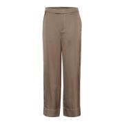 Luciennepw Walnoot Broek Part Two , Brown , Dames