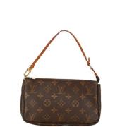 Pre-owned Canvas louis-vuitton-bags Louis Vuitton Vintage , Brown , Da...