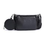 Dames zwarte tas Kazar , Black , Dames