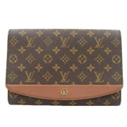 Pre-owned Canvas louis-vuitton-bags Louis Vuitton Vintage , Brown , Da...