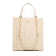 Grote gewatteerde tas in een neutrale kleur Kazar , Beige , Dames