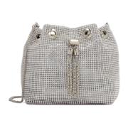 Glanzende tas-type tas Kazar , Gray , Dames