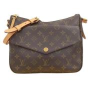 Pre-owned Canvas louis-vuitton-bags Louis Vuitton Vintage , Brown , Da...