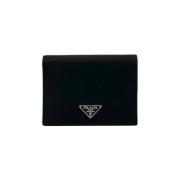 Pre-owned Canvas wallets Prada Vintage , Black , Dames