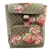 Pre-owned Canvas backpacks Gucci Vintage , Multicolor , Dames