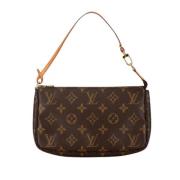 Pre-owned Canvas louis-vuitton-bags Louis Vuitton Vintage , Brown , Da...