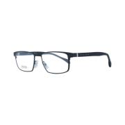 Zwarte Metalen Rechthoekige Optische Monturen Hugo Boss , Black , Here...