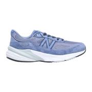 Suede Mesh Panel Sneakers New Balance , Blue , Dames