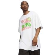 Toekomst Scoot Tee Puma , White , Heren