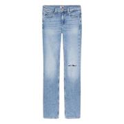 Distressed Flare Jeans Tommy Hilfiger , Blue , Dames