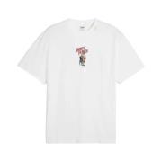 The Joker Tee Wit Shirt Puma , White , Heren