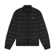 Gewatteerde jas met opstaande kraag Lyle & Scott , Black , Heren