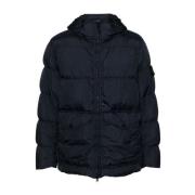 Stijlvolle Winterjas Stone Island , Blue , Heren